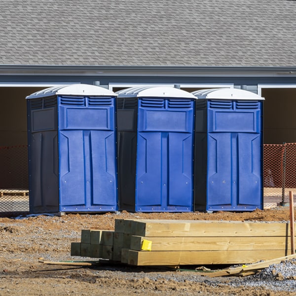 how do i determine the correct number of porta potties necessary for my event in Mussey